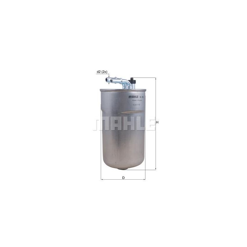 FILTR PALIWA KNEHT KL792 F OPEL 1.3CDTI 06-