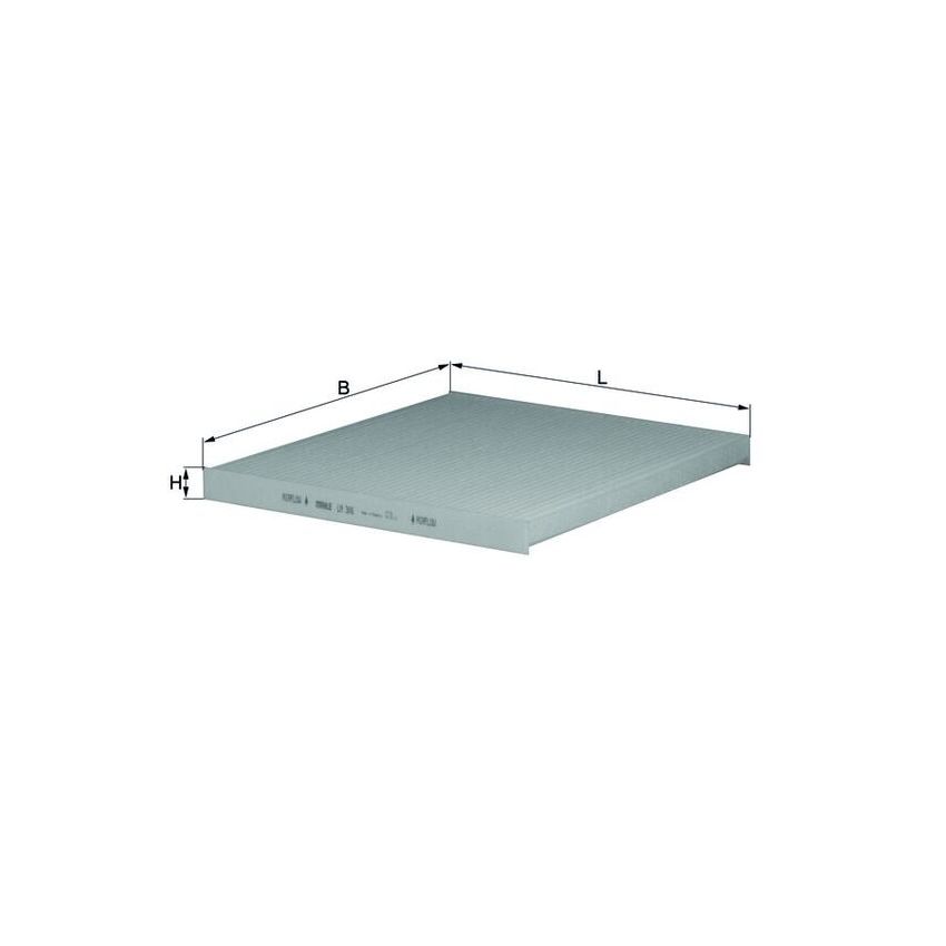 FILTR KABINOWY KNEHT LA306 F OPEL 0.9-1.7 06-