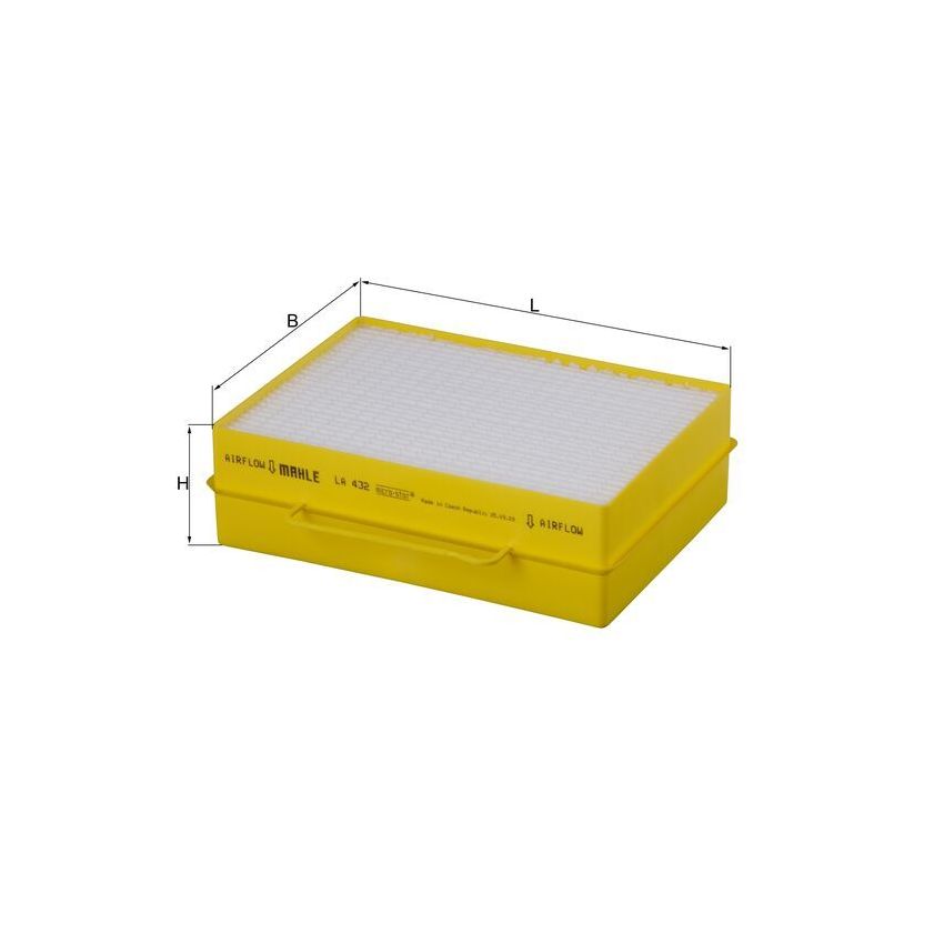 FILTR KABINOWY KNEHT LA432 SC 9.0-11.7 04-