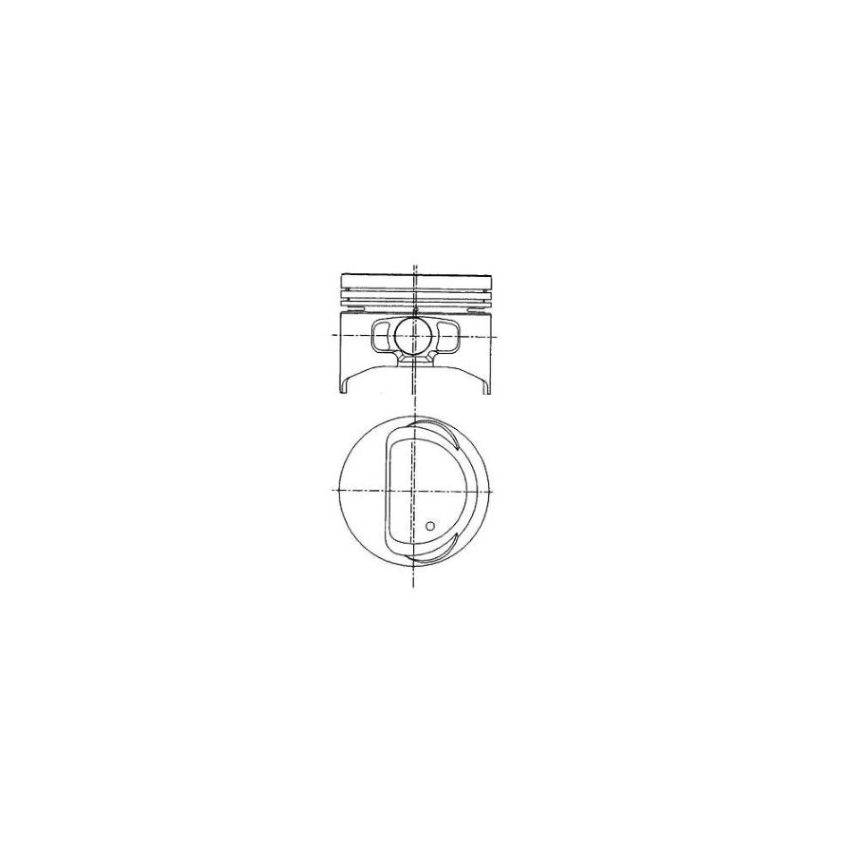 TŁOK GOETZE 8743680000 STD FIAT 1.4 05-