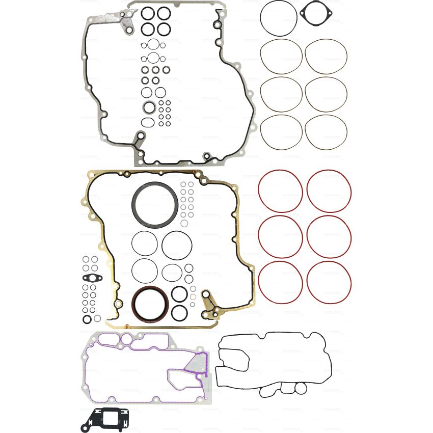 KOMPLET USZCZELEK BLOKU VICTOR REINZ 08-10002-01 MERCEDES OM471 11-