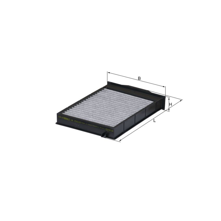 FILTR KABINOWY KNEHT LAK175 RENAULT 1.5DCI-1.9DCI 02-