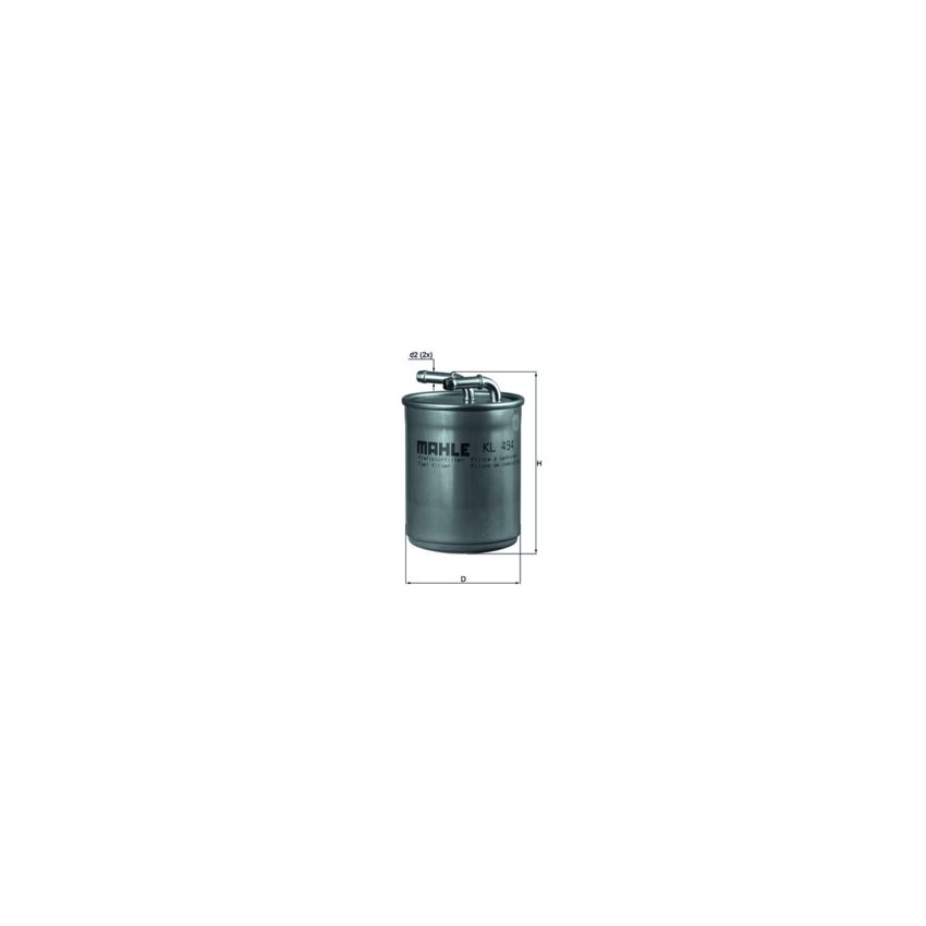 FILTR PALIWA KNEHT KL494 F VW 1.4-1.9TDI 05-