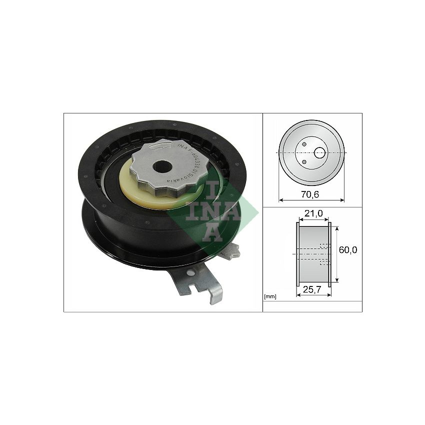 NAPINACZ PASKA INA 531088210 VW 1.2-1.4TSI 11-