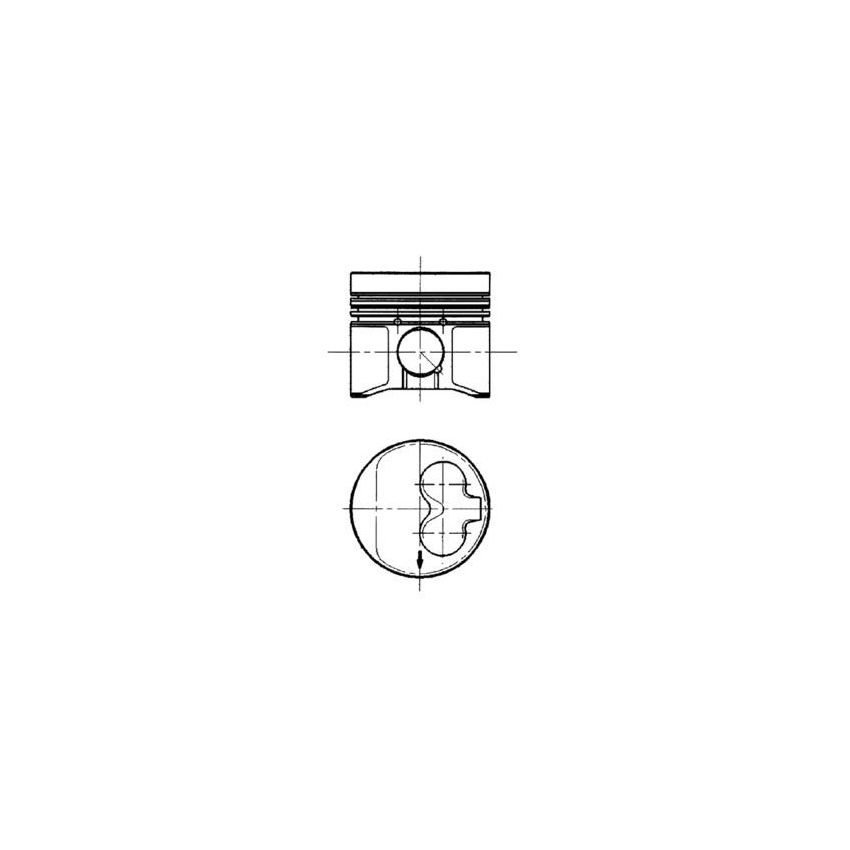 TŁOK KOLBENSCHMIDT 91429620 0.50 VW 1.9TD 92-