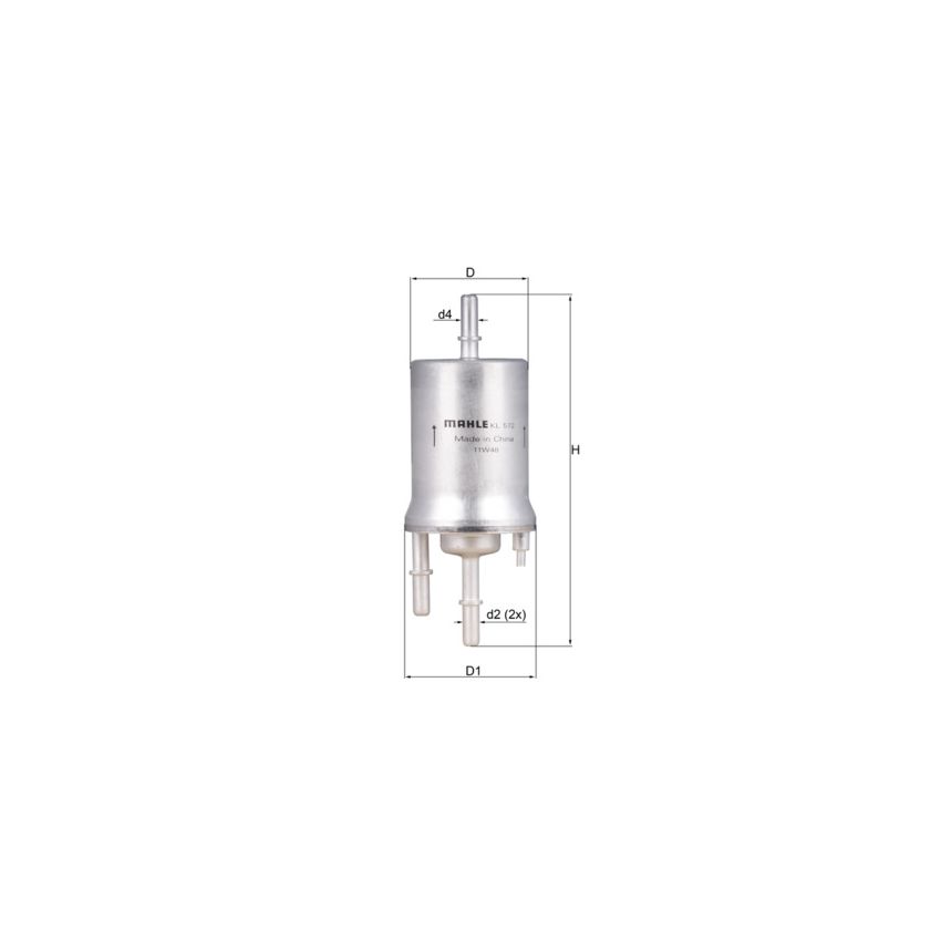 FILTR PALIWA KNEHT KL572 VW 1.2-3.6 03-