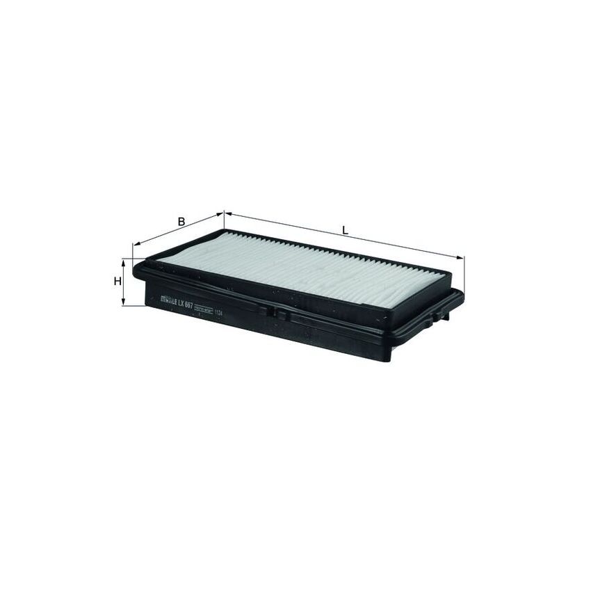 FILTR POWIETRZA KNEHT LX667 HONDA