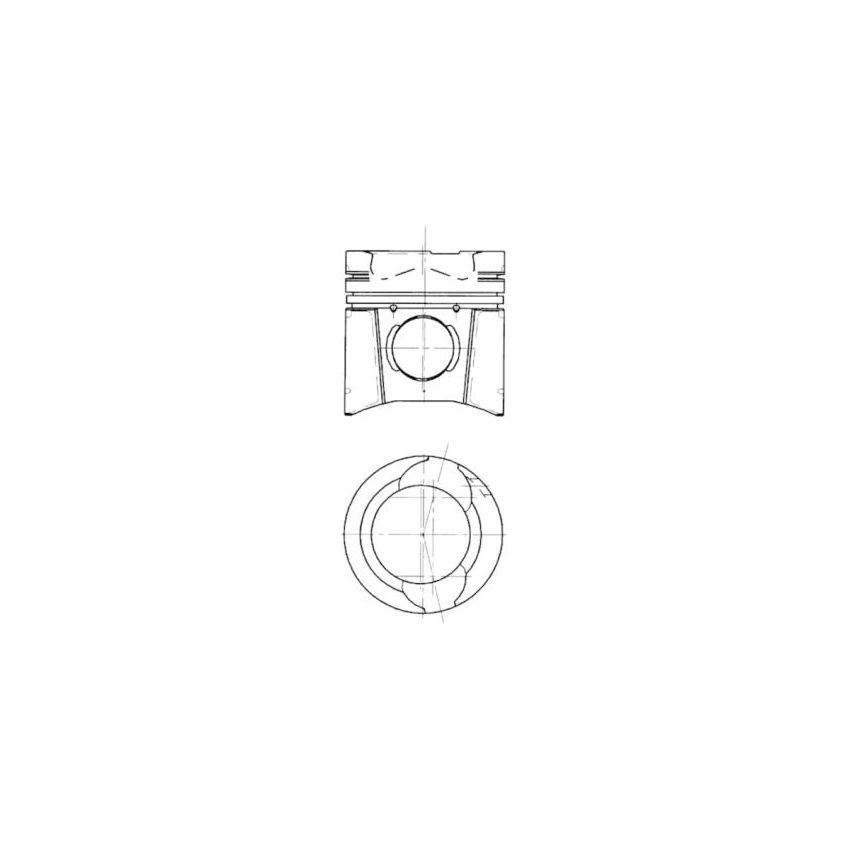 TŁOK KOLBENSCHMIDT 94395600 STD MAN D 2876 94-
