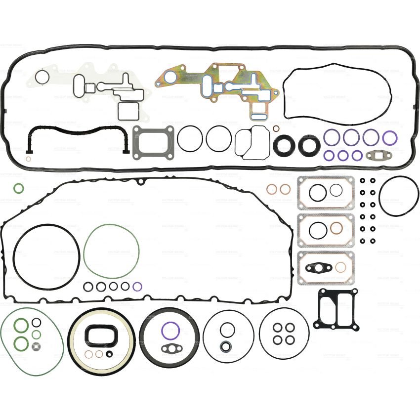 KOMPLET USZCZELEK BLOKU VICTOR REINZ 08-37748-01 RVI DXI11 05-