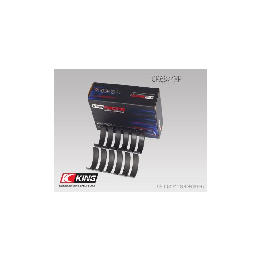 PANEWKI KORBOWODOWE KING BEARINGS CR6874XP STD SUBARU RACING 3.0 00-
