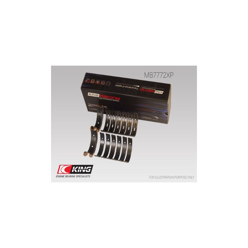 PANEWKI GŁÓWNE KING BEARINGS MB7772XP STD SUBARU RACING 3.0 00-