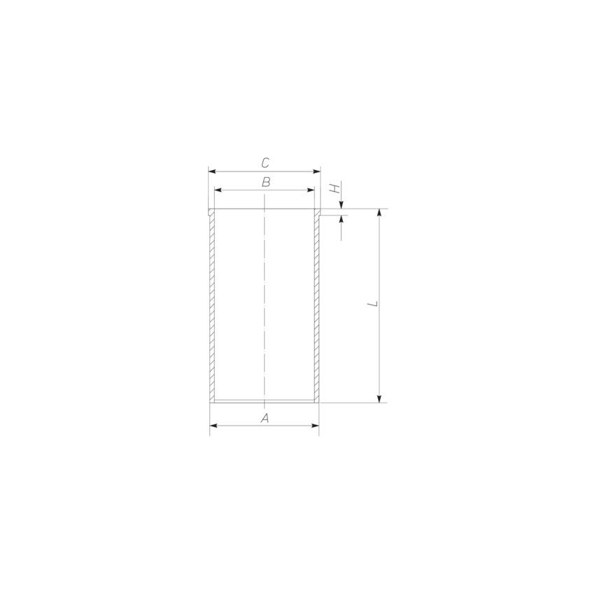 TULEJA CYLINDROWA MAHLE 209WT18 RVI MIDR0635 96-