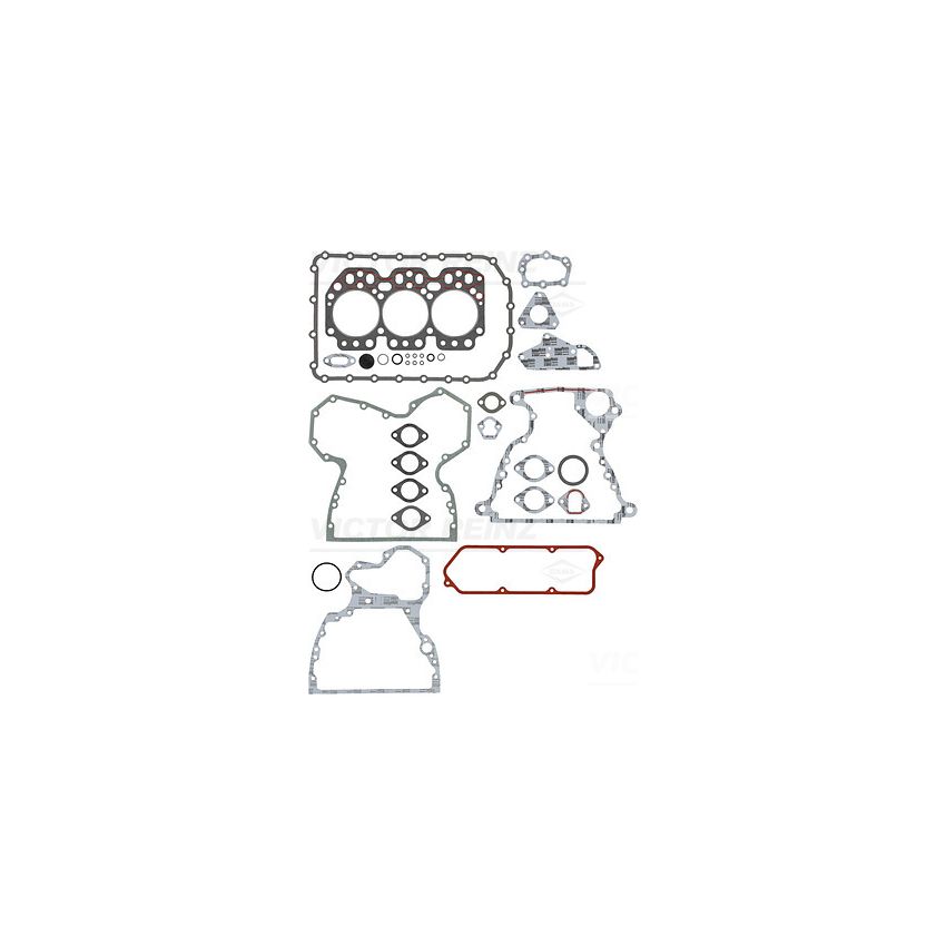 KOMPLET USZCZELEK SILNIKA VICTOR REINZ 01-45415-05 JOHN DEERE 3146D1 56-