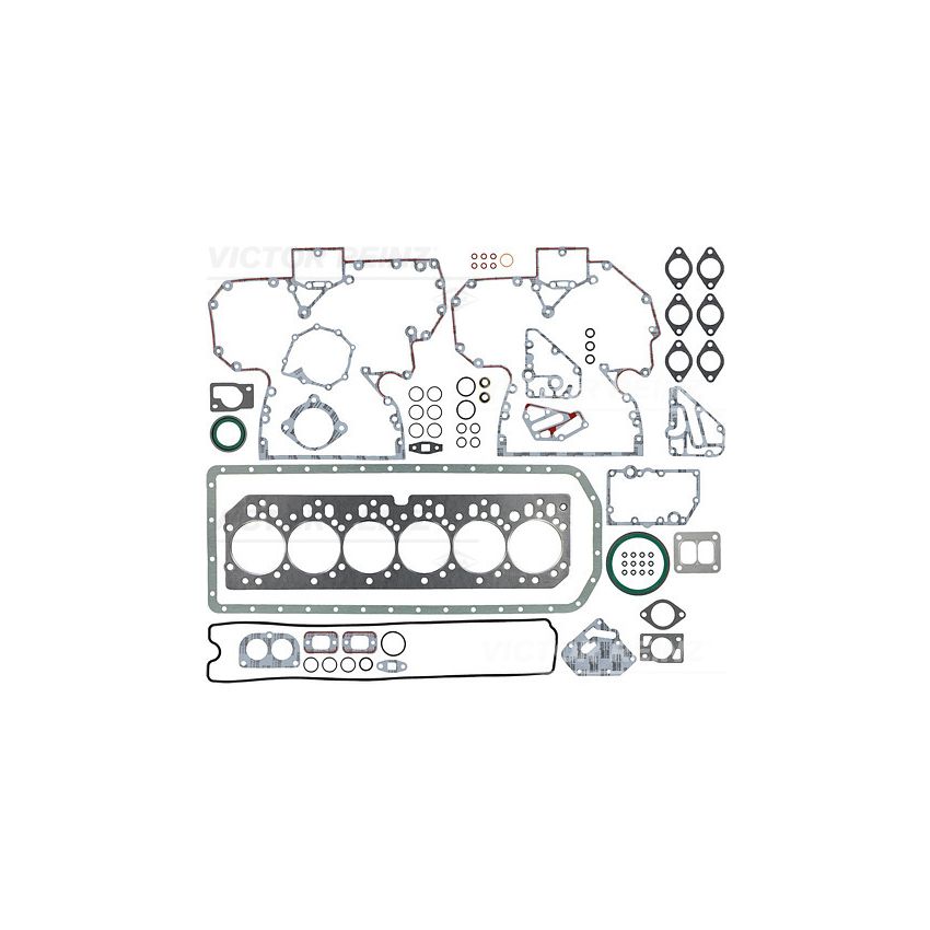 KOMPLET USZCZELEK SILNIKA VICTOR REINZ 01-45395-01 JOHN DEERE 6068