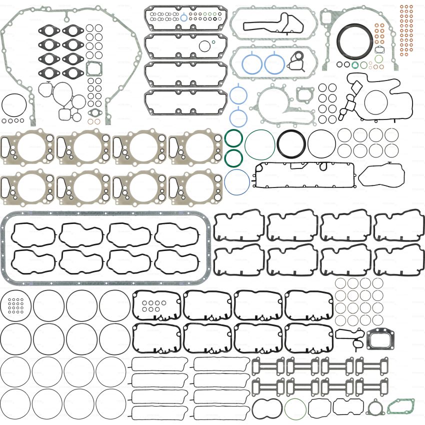 KOMPLET USZCZELEK SILNIKA VICTOR REINZ 01-34885-02 SCANIA DC16 00-03