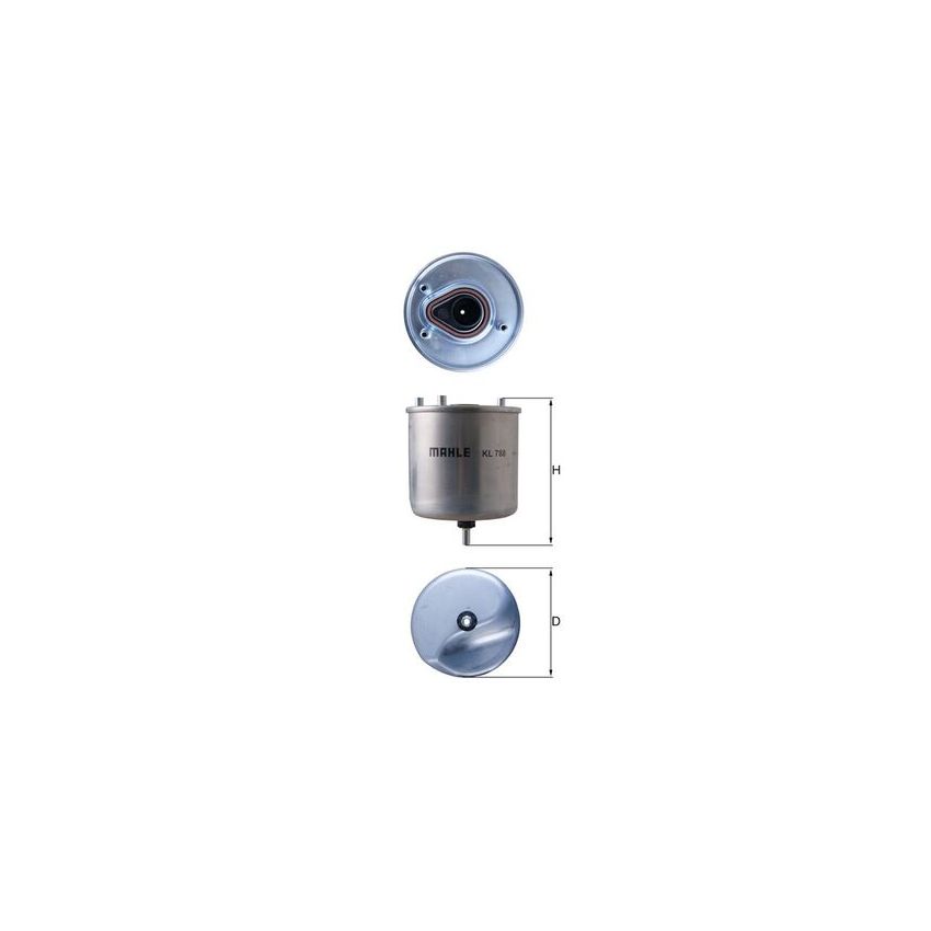 FILTR PALIWA KNEHT KL788 PSA 1.6HDI 08-