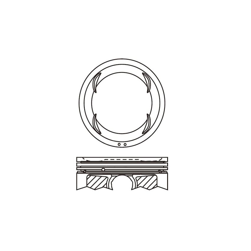 TŁOK MV PARTS P9479 STD SUBARU 2.5 07-
