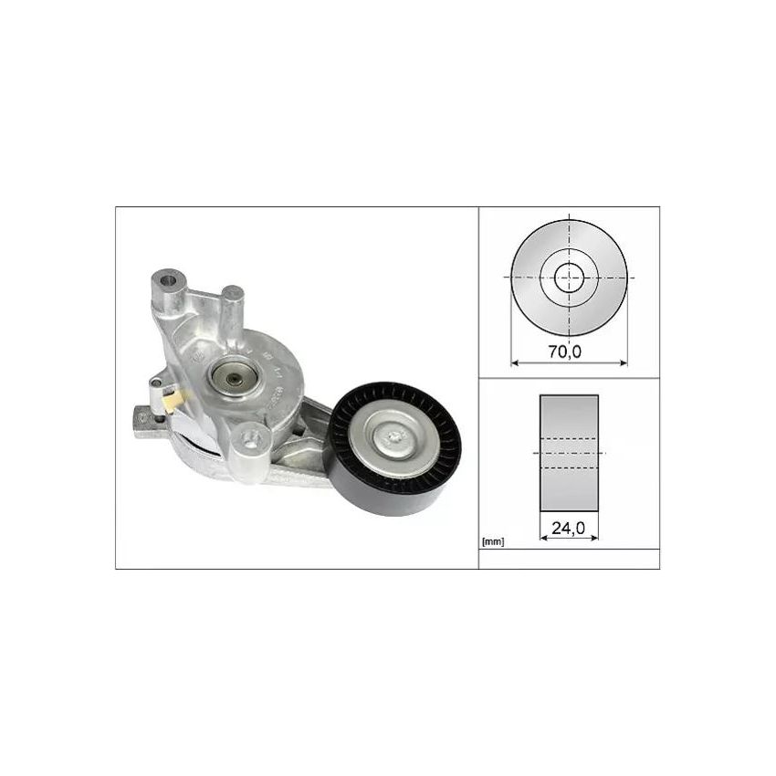 NAPINACZ PASKA INA 534005910 VW 2.0TDI 03-