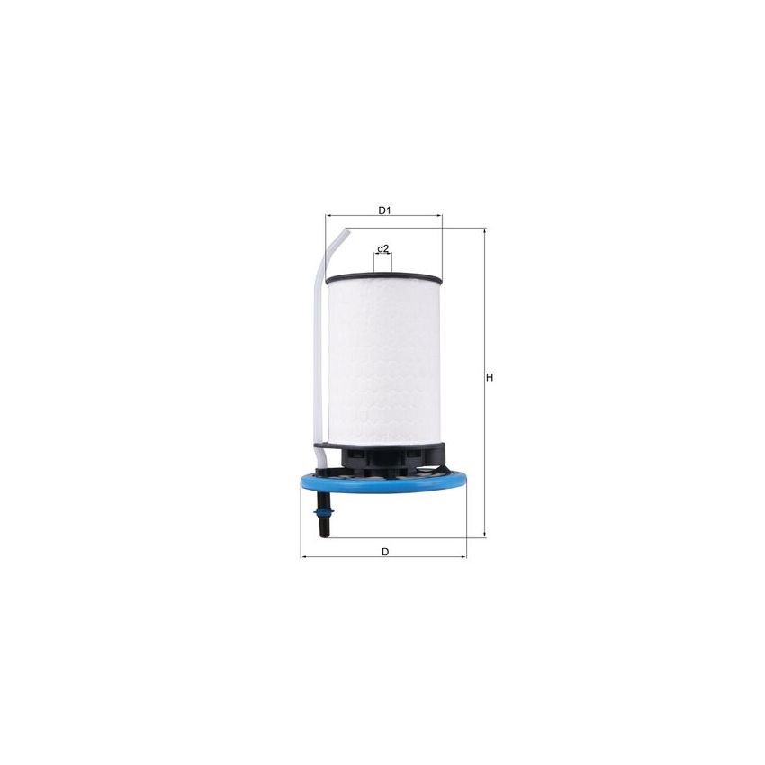 FILTR PALIWA KNEHT KX398 PL FORD 1.3JTD-2.0JTD 10-