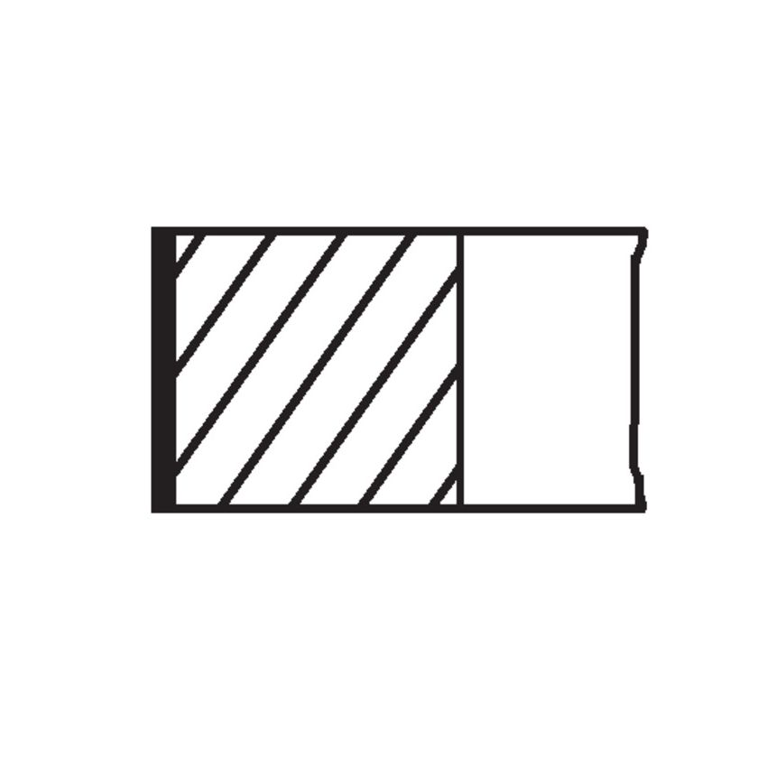 PIERŚCIENIE TŁOKOWE MAHLE 00469N0 STD MERCEDES 1.2/1.75/2 1.5-2.0