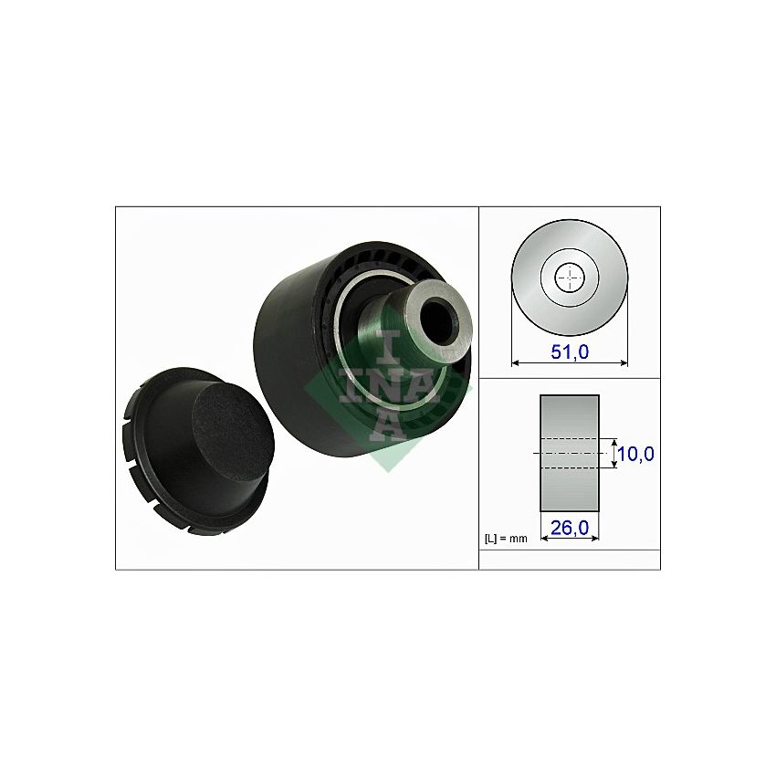NAPINACZ PASKA INA 532033410 PSA 1.4-1.6HDI 05-