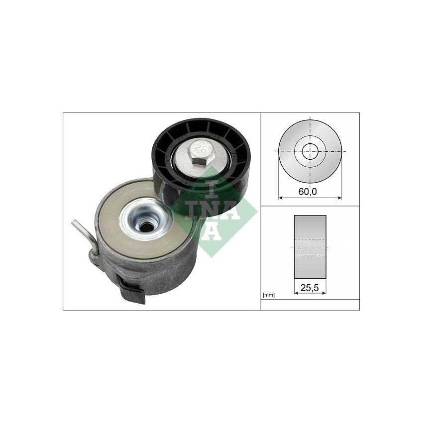 NAPINACZ PASKA INA 534040010 PSA 1.4-1.6HDI 04-
