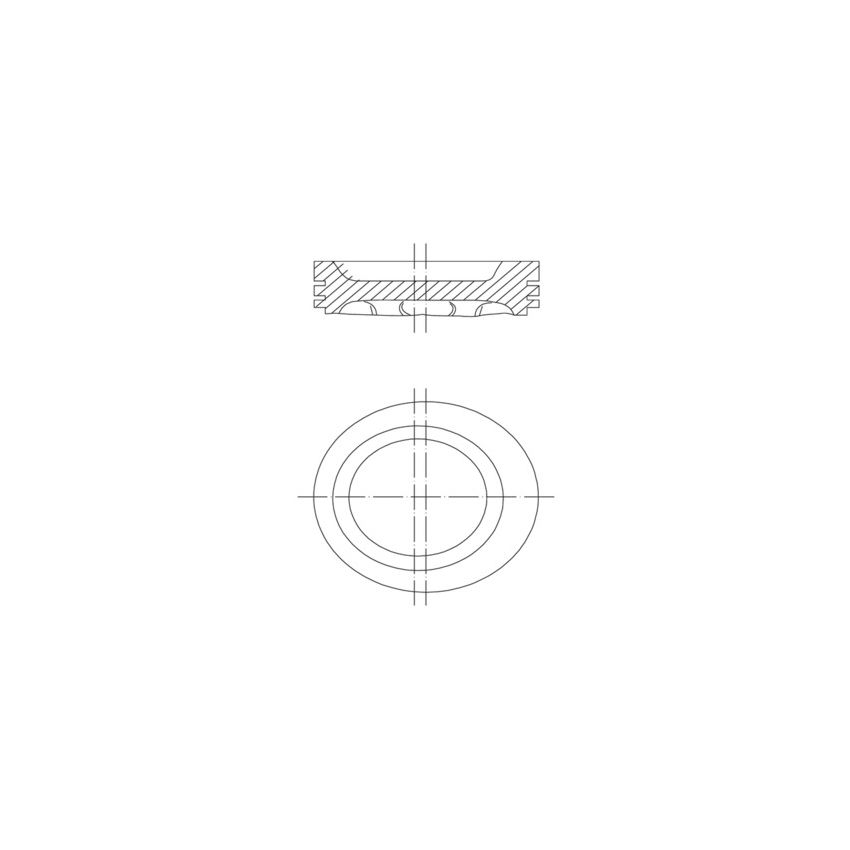TŁOK MAHLE 2291900 STD MAN E2866 96-