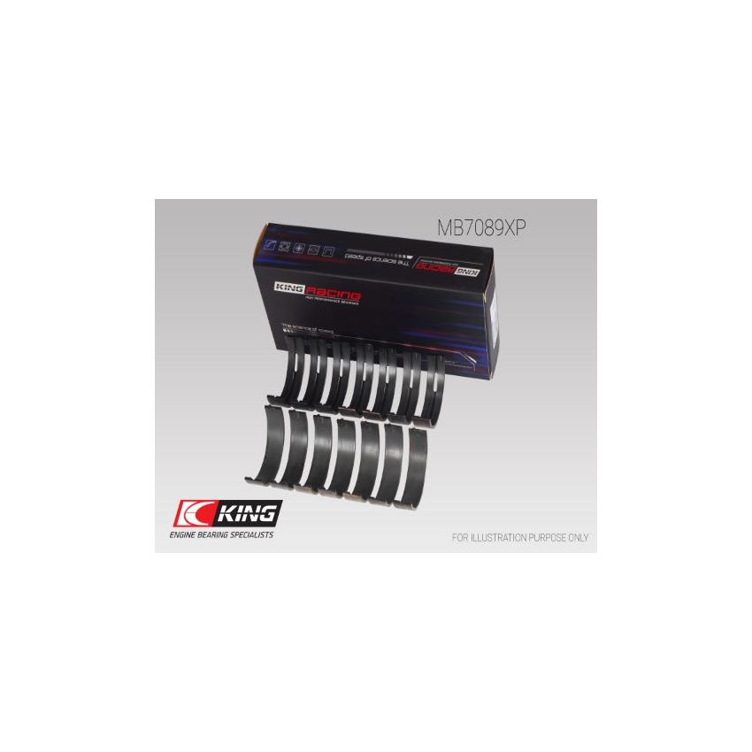 PANEWKI GŁÓWNE KING BEARINGS MB7089XP STD VW RACING 2.8-3.6 91-