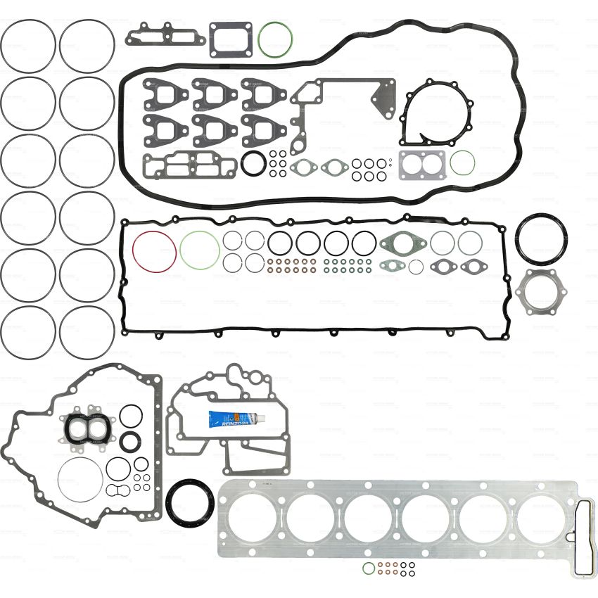 KOMPLET USZCZELEK SILNIKA VICTOR REINZ 01-37295-03 MAN D2676 06-