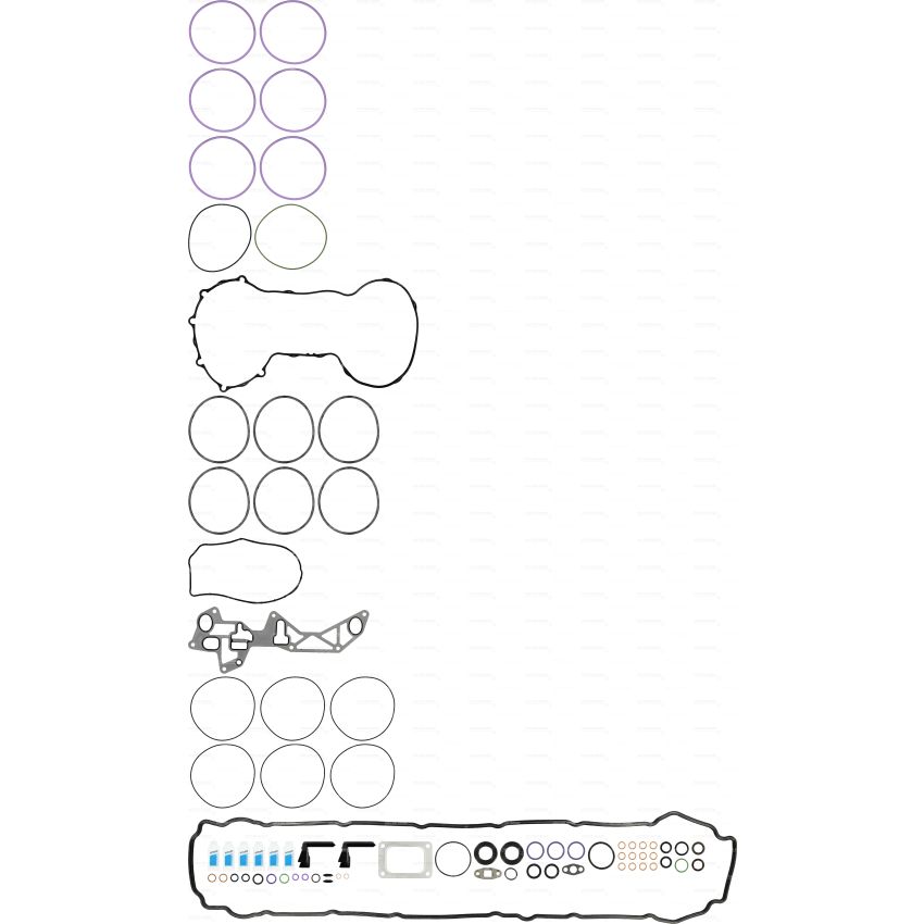 KOMPLET USZCZELEK BLOKU VICTOR REINZ 08-10796-01 VOLVO D16C 03-