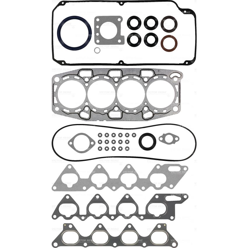 KOMPLET USZCZELEK SILNIKA VICTOR REINZ 01-52785-01 MITSUBISHI 16V 1.8 91-