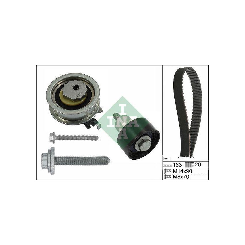 KOMPLET ROZRZĄDU INA 530059211 VW 1.0-1.4 12-