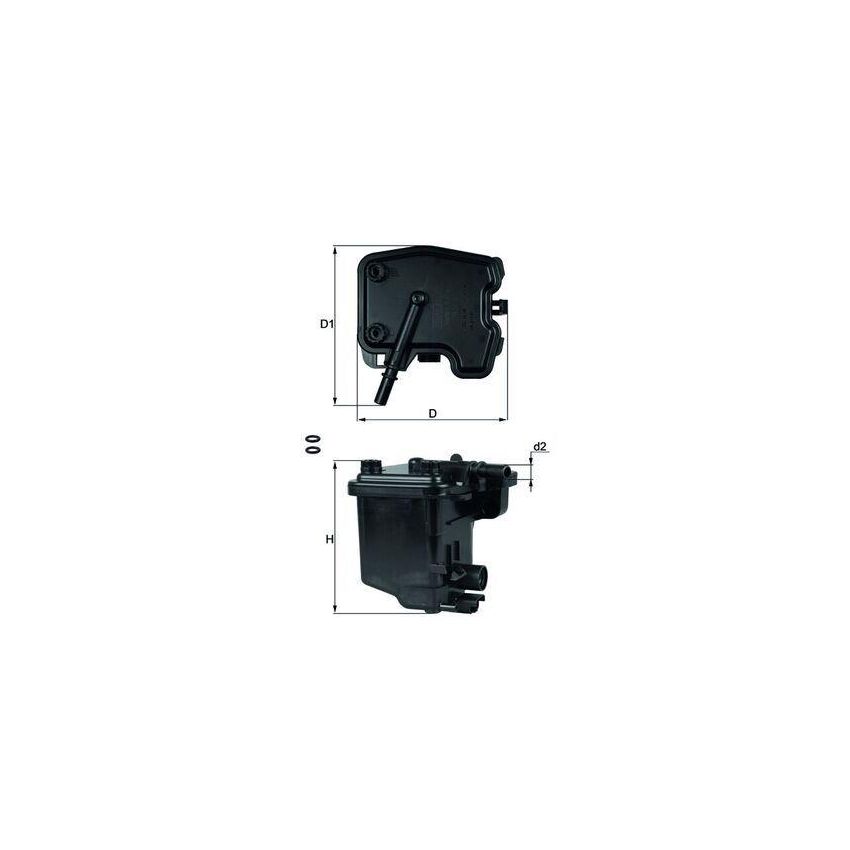 FILTR PALIWA KNEHT KL431D F PSA 1.6HDI 05-