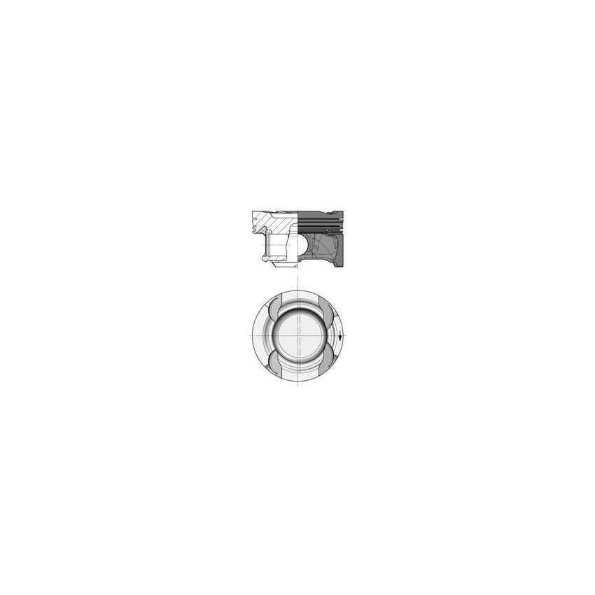 TŁOK KOLBENSCHMIDT 40856600 STD MERCEDES 16V 1.6 12-