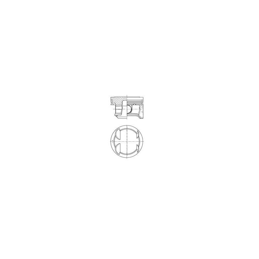 TŁOK KOLBENSCHMIDT 41006600 STD OPEL 1.2T 09-