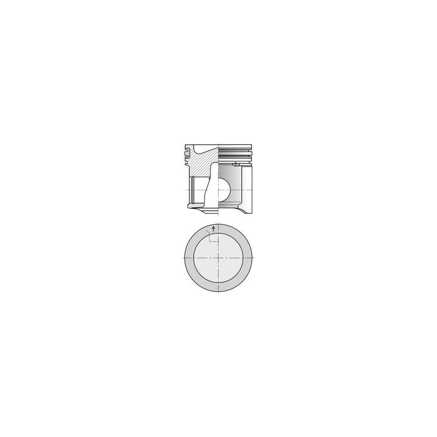 TŁOK KOLBENSCHMIDT 41522600 STD JOHN DEERE 4045/6068 -
