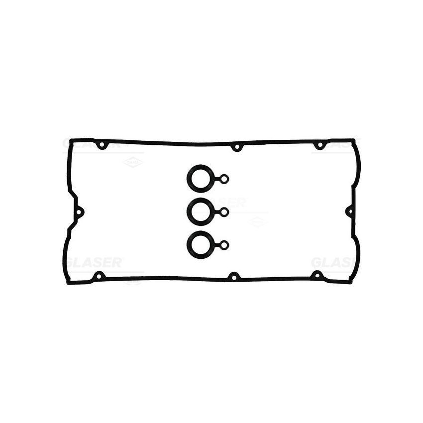 KOMPLET USZCZELEK POKRYWY ZAWORÓW GLASER V37984-00 MITSUBISHI 3.0 92-99