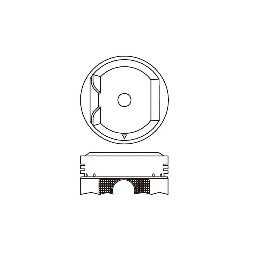TŁOK MV PARTS P7277 STD DH mot.HC 16v 1.3 88-