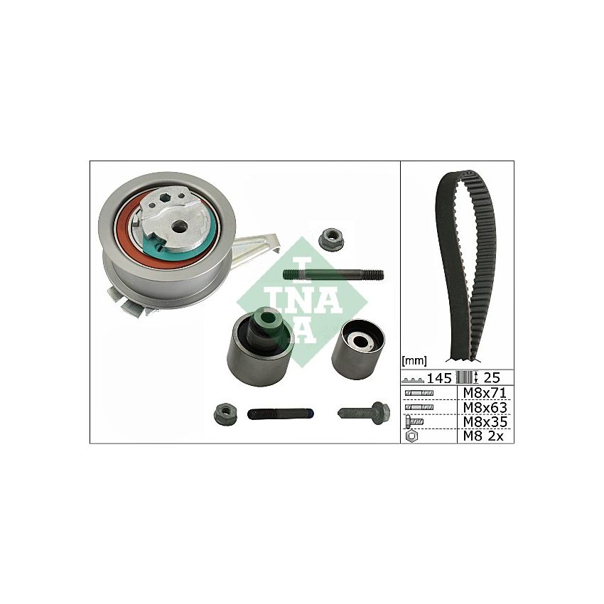 KOMPLET ROZRZĄDU INA 530065010 VW 1.6D-2.0D 12-