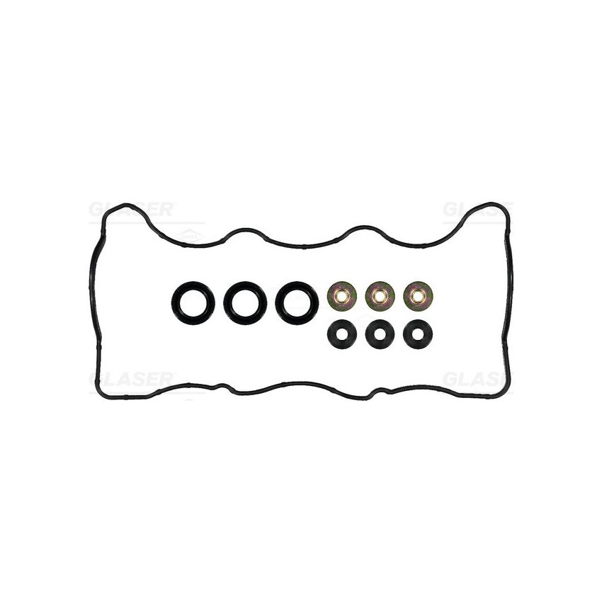KOMPLET USZCZELEK POKRYWY ZAWORÓW GLASER V37986-00 HYUNDAI 1.5D 01-10