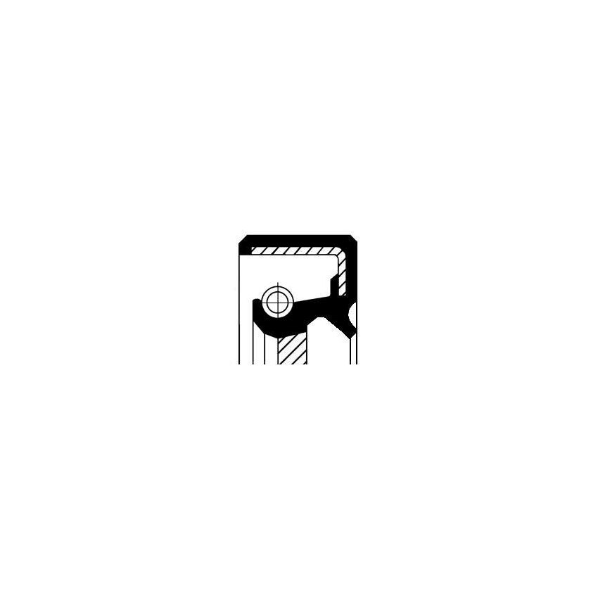 USZCZELNIACZ WAŁU PRZÓD SIMMERRING CORTECO 19036716B MAZDA 1.8-2.5 94-