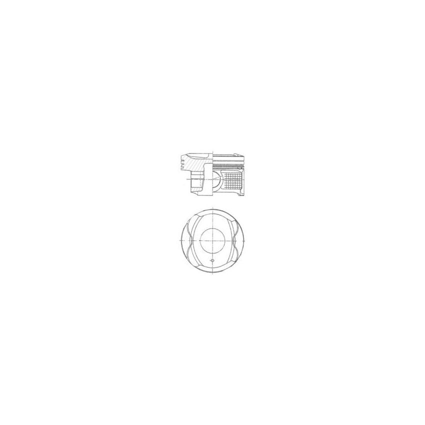 TŁOK KOLBENSCHMIDT 41250610 0.50 TOYOTA 12V 1.0 05-