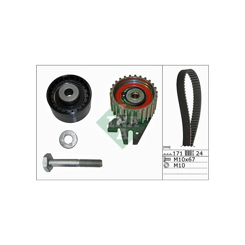 KOMPLET ROZRZĄDU INA 530060610 ALFA ROMEO 1.8Bi 10-