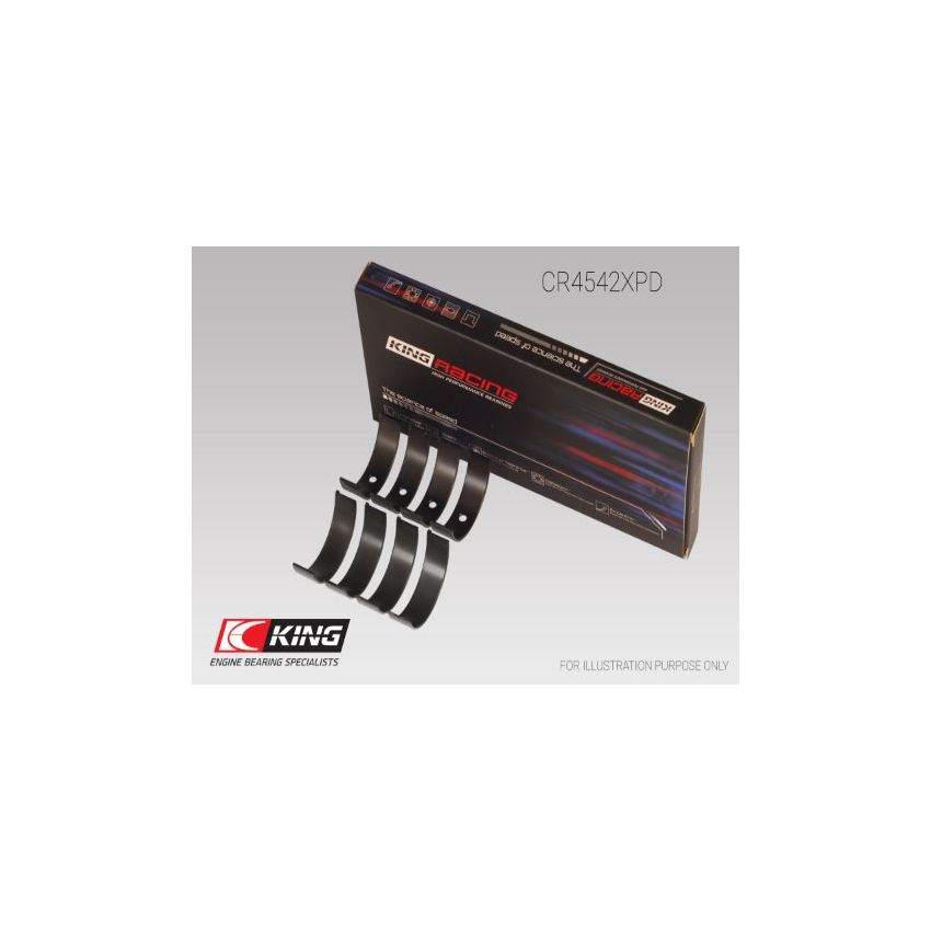 PANEWKI KORBOWODOWE KING BEARINGS CR4542XPD STD HONDA RACING 2.0-2.4 01-