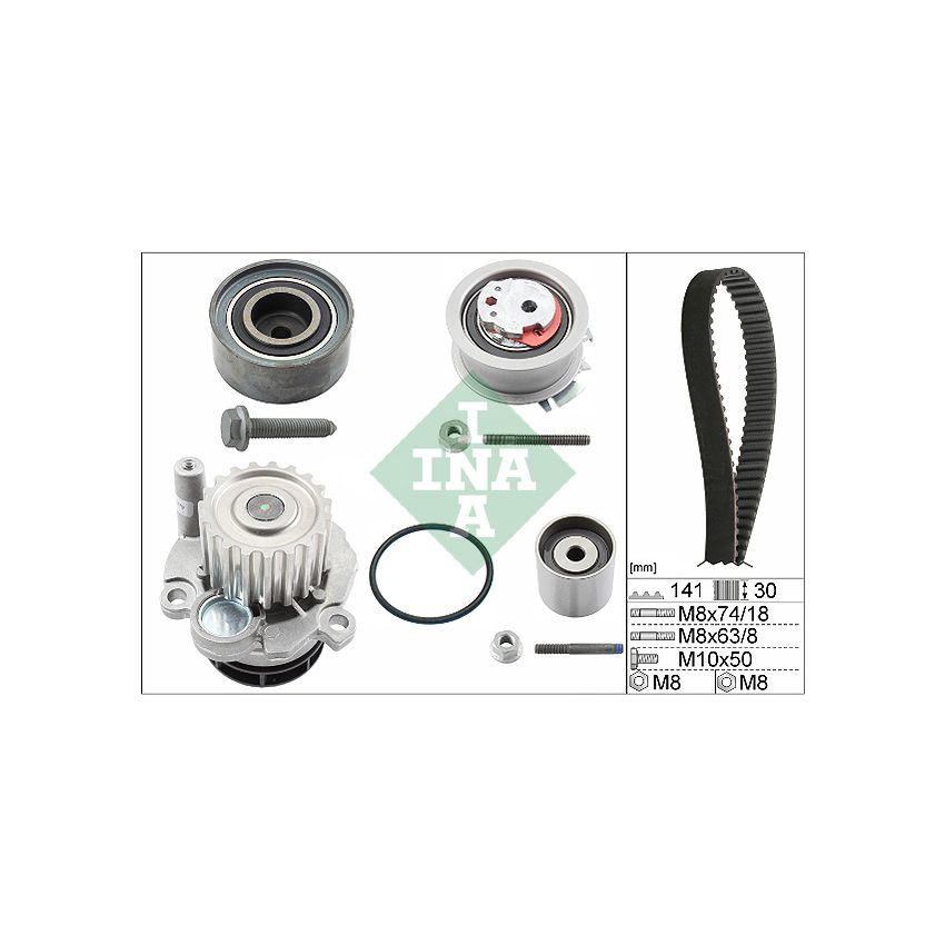 KOMPLET ROZRZĄDU INA 530040530 VW 2.0D 03-