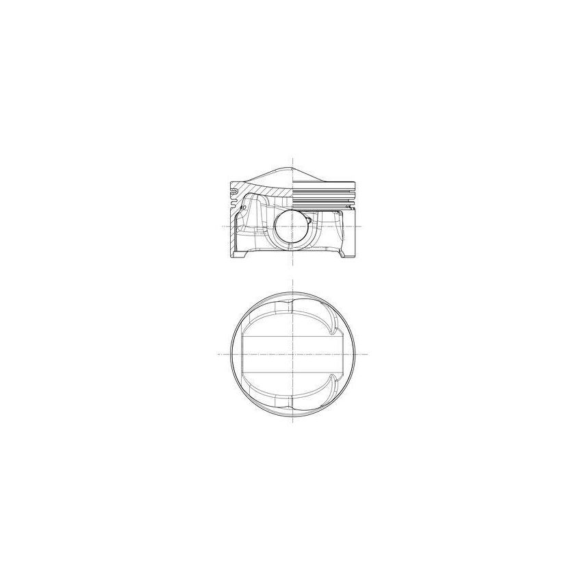 TŁOK MAHLE 028PI00124000 STD VW 3.0TFSI 08-