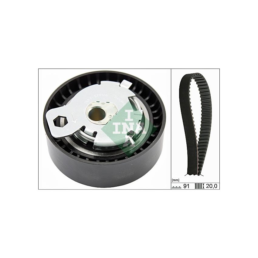 KOMPLET ROZRZĄDU INA 530014210 FORD 1.8D 99-