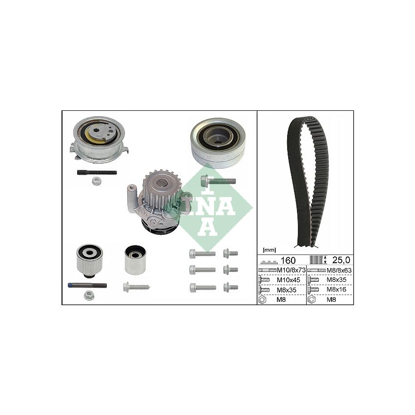 KOMPLET ROZRZĄDU INA 530055032 VW 1.2-2.0D 03-
