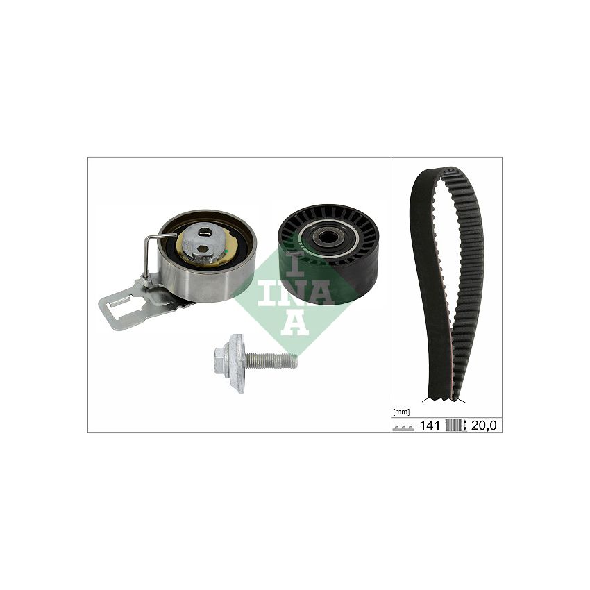 KOMPLET ROZRZĄDU INA 530069810 PSA 1.5-1.6D 13-