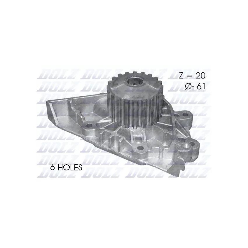POMPA WODY DOLZ C124 PSA 2.0 16V 206 99-